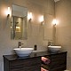 Bari Bathroom Wall Light in Polished Chrome