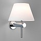 Roma Bathroom Wall Light in Polished Chrome