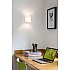 Luga Wall Light in White Glass