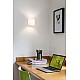 Luga Wall Light in White Glass