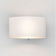 Tokyo switched Wall Light in White Glass