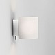 Tokyo switched Wall Light in White Glass