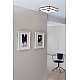 Mashiko 400 Square Bathroom Ceiling Light in Bronze
