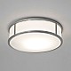 Mashiko Round 300 Bathroom Ceiling Light in Polished Chrome