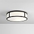 Mashiko Round 300 Bathroom Ceiling Light in Bronze