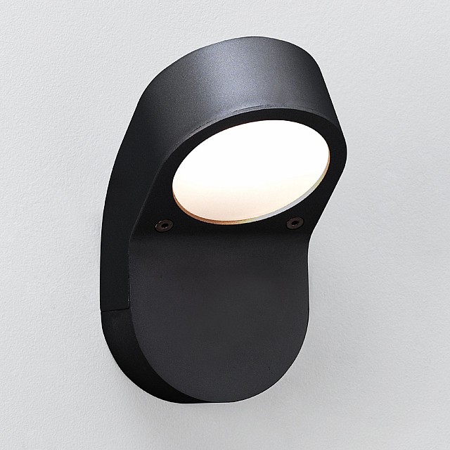 Soprano Wall Exterior Wall Light in Textured Black