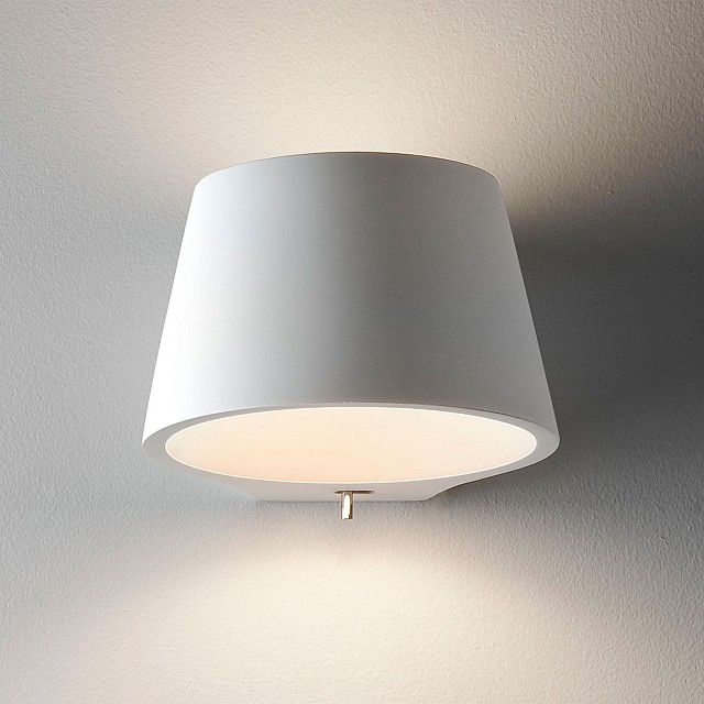 Koza Wall Light in Plaster