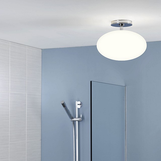 Zeppo Ceiling Bathroom Ceiling Light in Polished Chrome