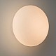 Zeppo Wall Bathroom Wall Light in White Glass