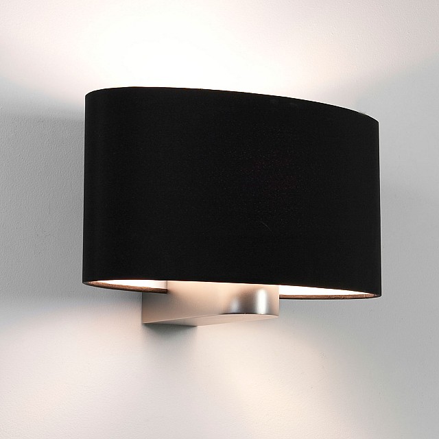 Napoli Wall Light in Matt Nickel
