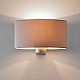 Napoli Wall Light in Matt Nickel