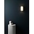 Cyl 200 Wall Light in White Glass