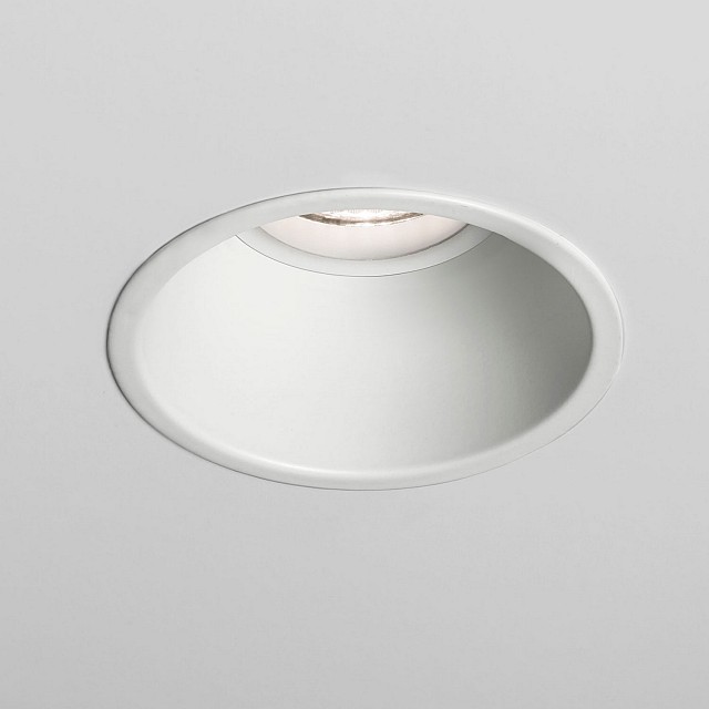 Minima Round LED Downlight/Recessed Spot Light in Textured White