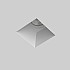 Blanco Square Fixed Downlight/Recessed Spot Light in Plaster