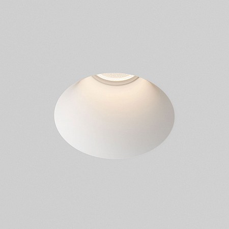 Blanco Round Fixed Downlight/Recessed Spot Light in Plaster