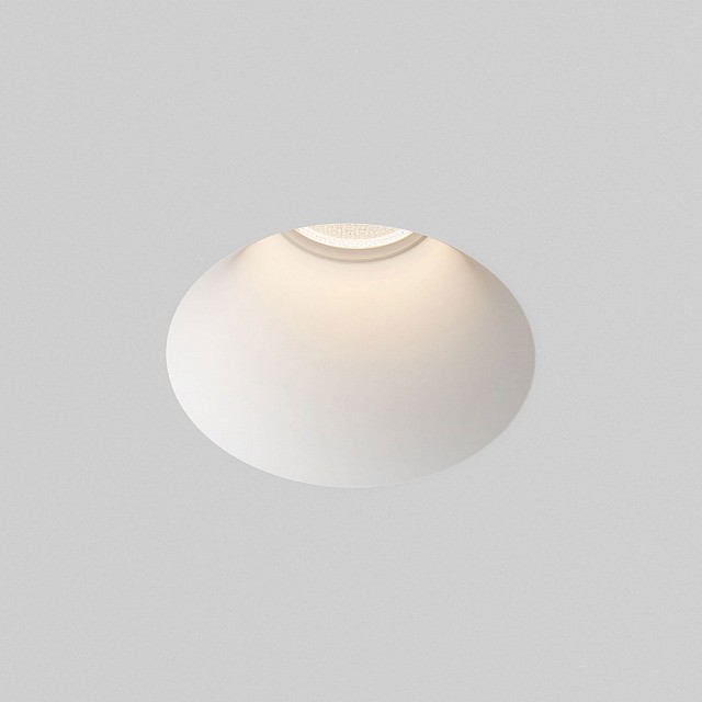 Blanco Round Fixed Downlight/Recessed Spot Light in Plaster