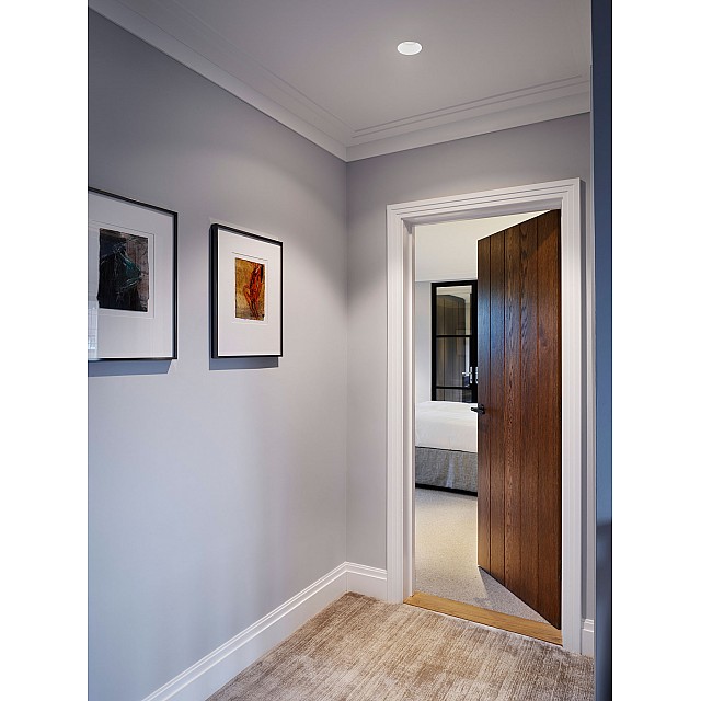 Blanco Round Adjustable Downlight/Recessed Spot Light in Plaster