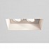 Blanco Twin Adjustable Downlight/Recessed Spot Light in Plaster