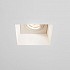Blanco Square Adjustable Downlight/Recessed Spot Light in Plaster