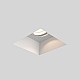 Blanco Square Adjustable Downlight/Recessed Spot Light in Plaster