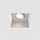 Blanco Square Adjustable Downlight/Recessed Spot Light in Plaster