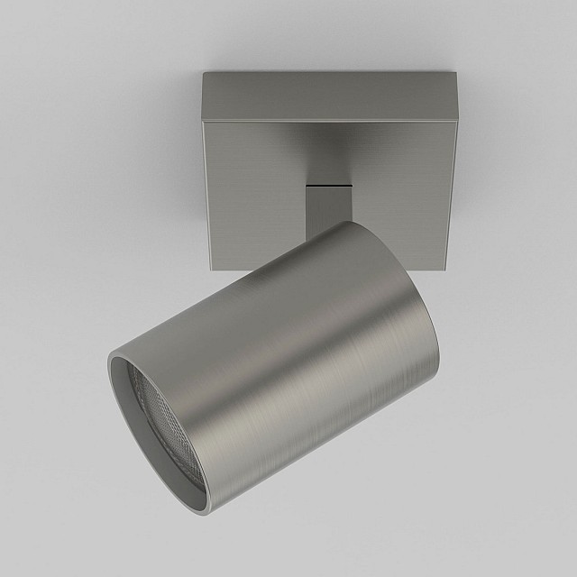 Ascoli Single Spotlight in Matt Nickel