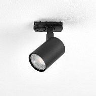 Ascoli Track Track Lighting in Textured Black