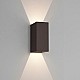 Oslo 160 LED Exterior Wall Light in Textured Black