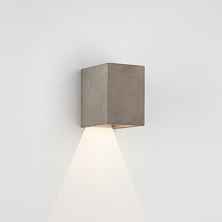 Oslo 120 LED Wall Light in Concrete