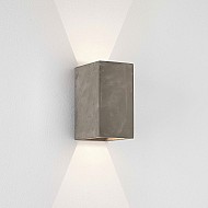 Oslo 160 LED Wall Light in Concrete