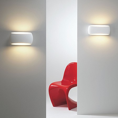 Aria 300 Wall Light in Plaster