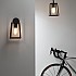 Calvi Wall 215 Exterior Wall Light in Textured Black