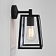 Calvi Wall 215 Exterior Wall Light in Textured Black