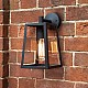 Calvi Wall 215 Exterior Wall Light in Textured Black