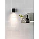 Chios 80 Exterior Wall Light in Textured Black