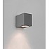Chios 80 Wall Light in Textured Grey