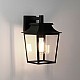 Richmond Wall Lantern 200 Exterior Wall Light in Textured Black