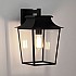 Richmond Wall Lantern 254 Exterior Wall Light in Textured Black
