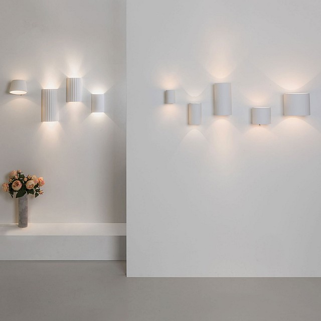 Serifos 170 LED Wall Light in Plaster