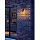 Box Lantern 350 Exterior Wall Light in Textured Black