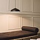 Ginestra 400 Pendant in Matt Black