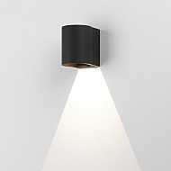Dunbar 100 LED Exterior Wall Light in Textured Black