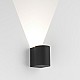 Dunbar 100 LED Exterior Wall Light in Textured Black