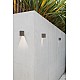 Dunbar 120 LED Wall Light in Concrete
