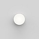 Kea 150 Round Exterior Wall Light in Textured White