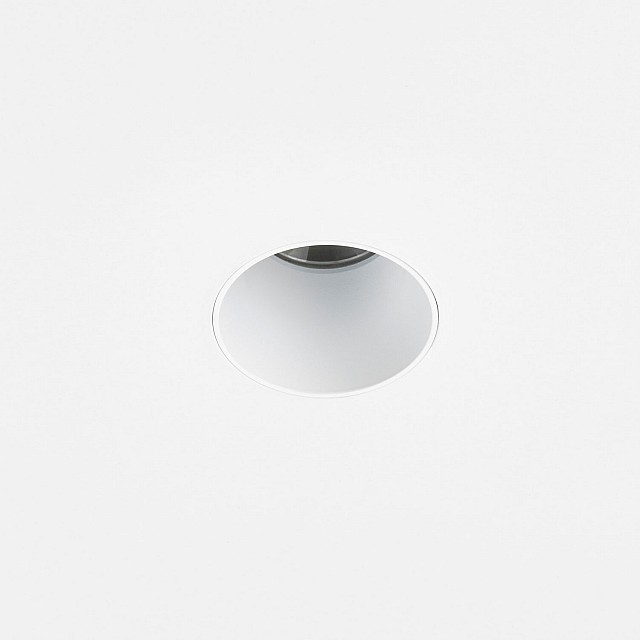 Void 55 Recessed Downlight in Matt White