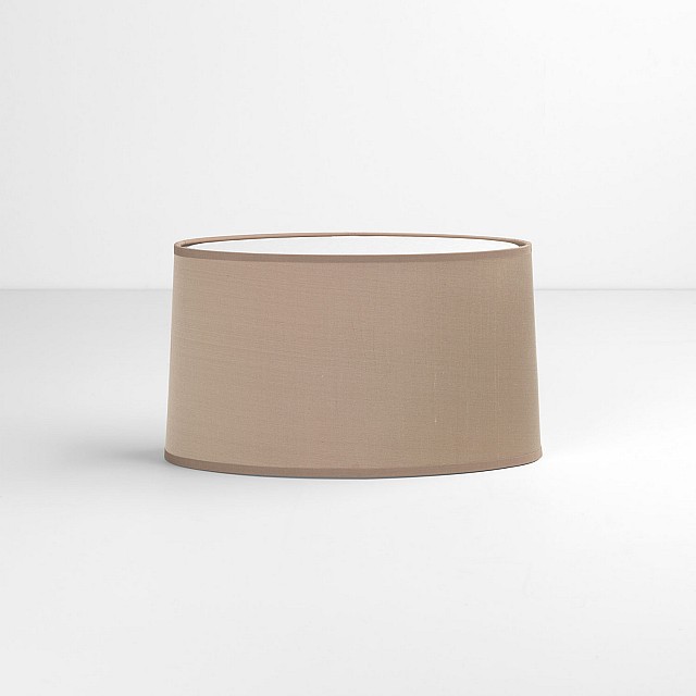Tapered Oval Shade in Oyster
