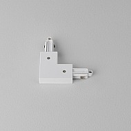 Track 90° Corner Connector Right in Matt White