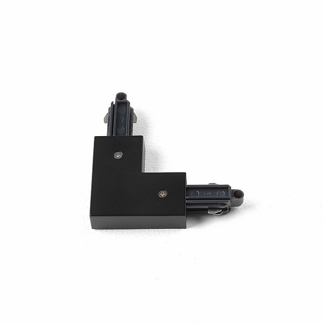 90° Corner Connector - Right in Matt Black