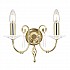 Aegean 2 Light Wall Light - Polished Brass